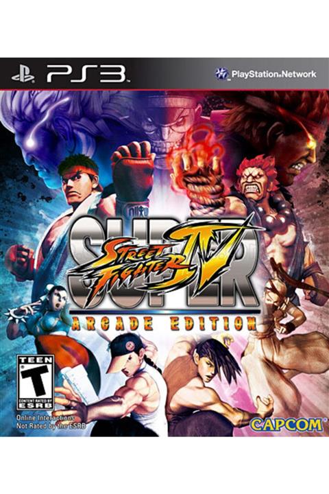 CAPCOM Super Street Fighter Iv Arcade Edition Ps3
