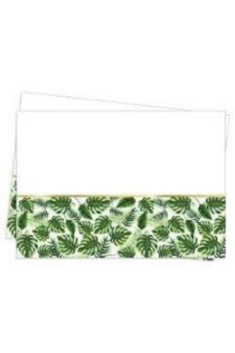 Öykü Yaprak Desenli Masa Örtüsü