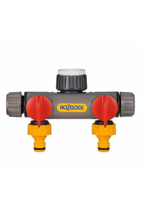 Hozelock 2252h Çift Yönlü Vanalı Musluk Bağlantısı
