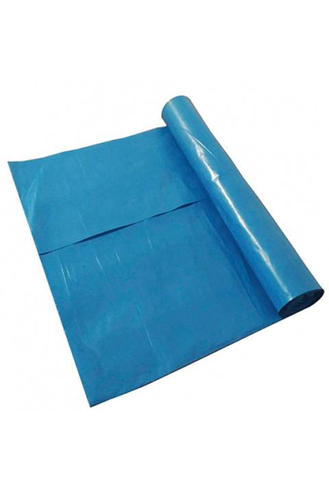 Mercanlar Ambalaj Ağır Endüstriyel Jumbo Mavi Çöp Poşeti Çöp Torbası 80cm X 110cm 150'li Paket