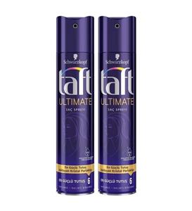 Taft Ultimate Sprey 250 Ml X 2 Adet