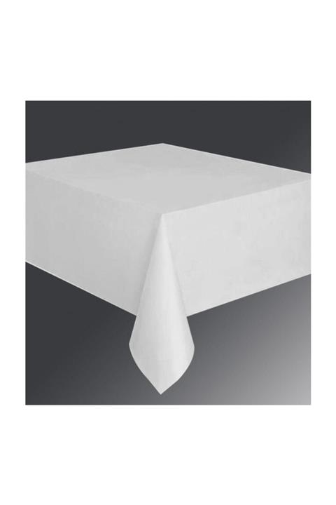 Happyland Beyaz Renk Masa Örtüsü 1 Adet