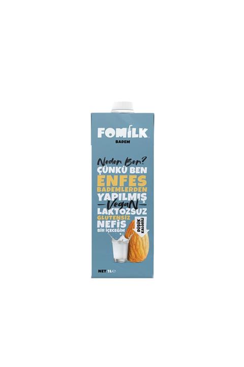 Fomilk Badem Sütü Vegan 1 Lt 3 Adet