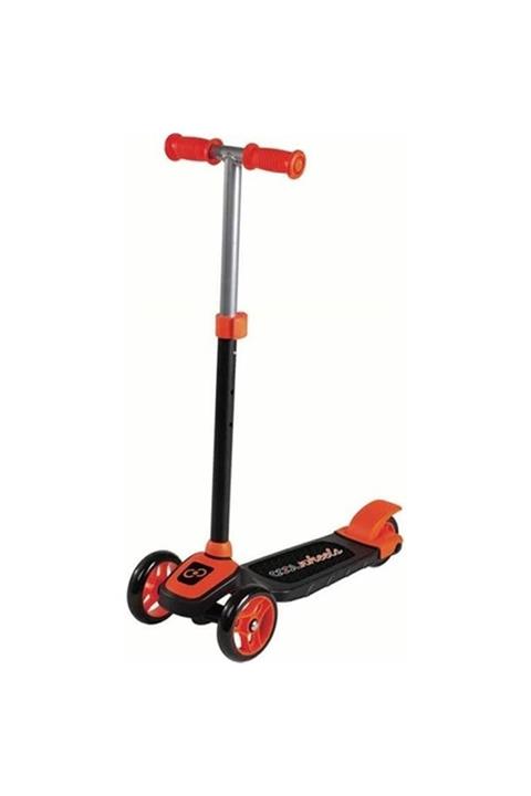 Furkan Toys Turuncu Cool Wheels Twist Led Işıklı 3 Tekerlekli Yükseklik Ayarlı Scooter