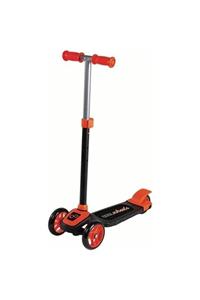 Furkan Toys Turuncu Cool Wheels Twist Led Işıklı 3 Tekerlekli Yükseklik Ayarlı Scooter