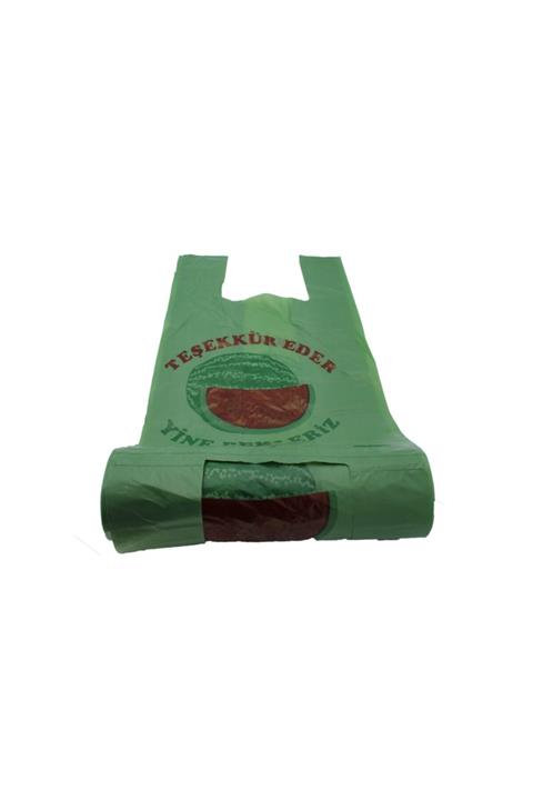 PACK Manav Rulo Hışır Poşet Karpuz Desen Küçük Boy 200 Adet