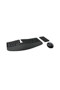 MICROSOFT Sculpt Ergonomic Desktop Kablosuz Siyah Klavye Mouse Set (L5V-00016)