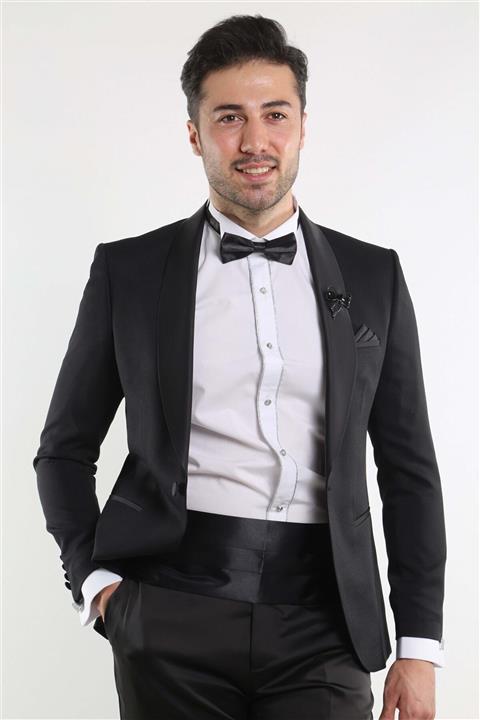intersivin Erkek Siyah Drop Damatlık Takım