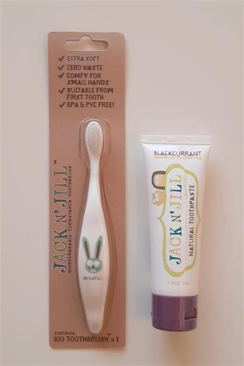 Jack And Jill Kids Jack N'jill Diş Fırçası Ve Diş Macunu (bunny&üzüm)
