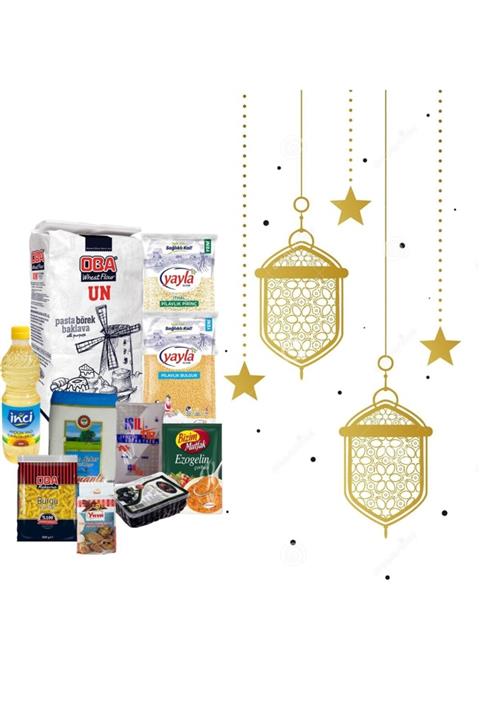 OBA Gıda Erzak Paketi 11 Parça