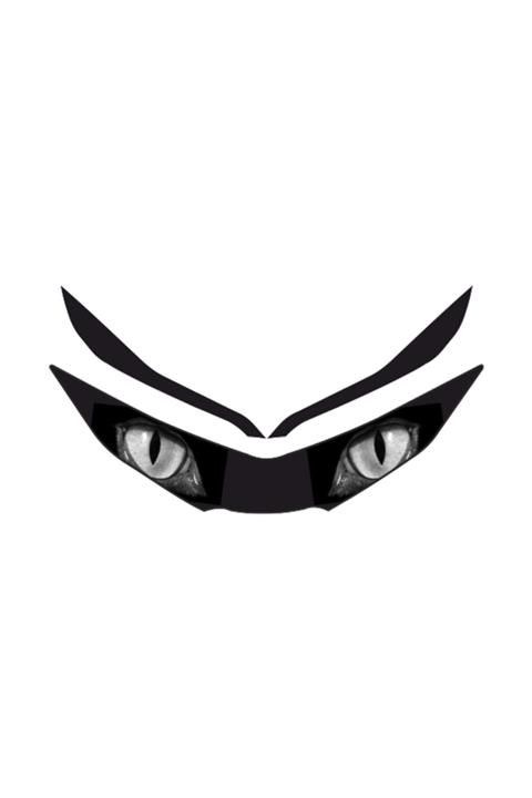 Gogo Premıum Honda Pcx 2018-2020 Far Sticker Far Filmi Gri