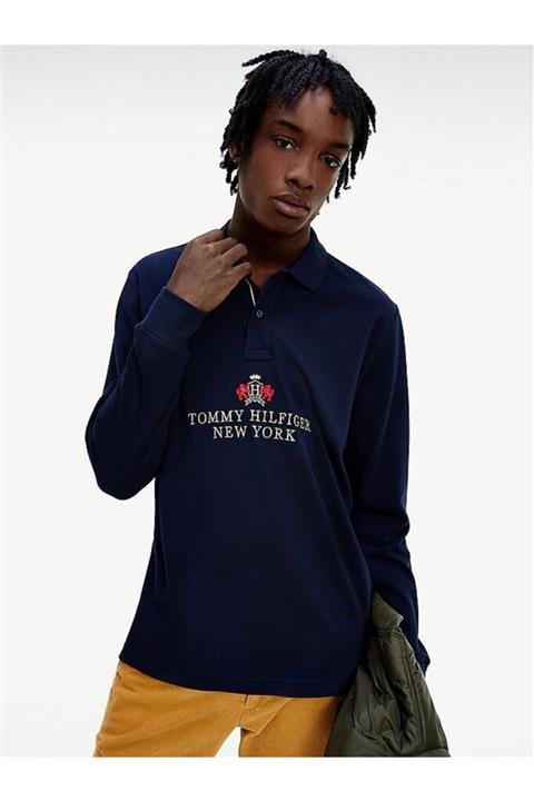 Tommy Hilfiger Icon Logo Regular Polo Yaka T-shırt