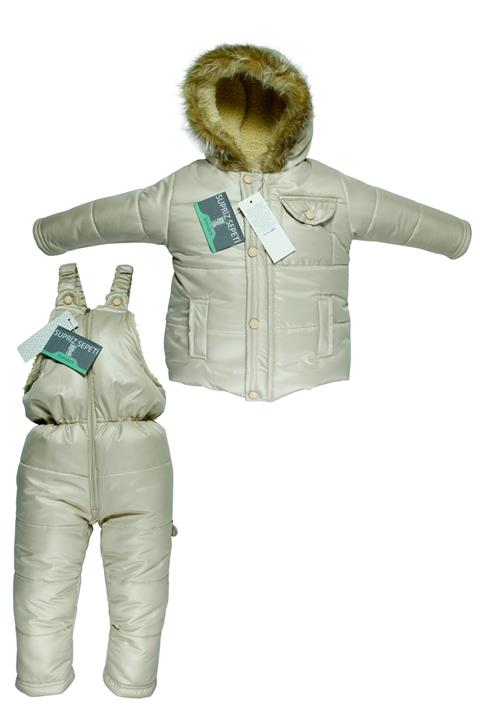 Supriz Sepeti Welsoft Bebek Astronot Mont Çocuk Kayak Tulumu