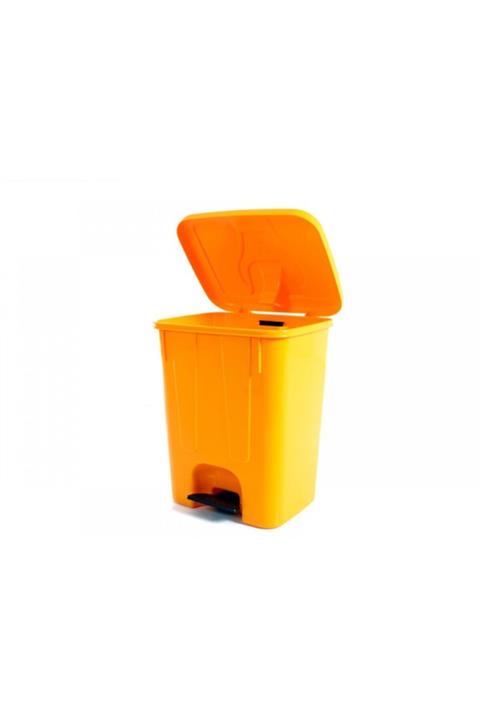 Şenyayla Plastik Pedallı Çöp Kovası 40 Litre Köşeli Şenyayla 40 Litre Pedallı Çöp Kovası