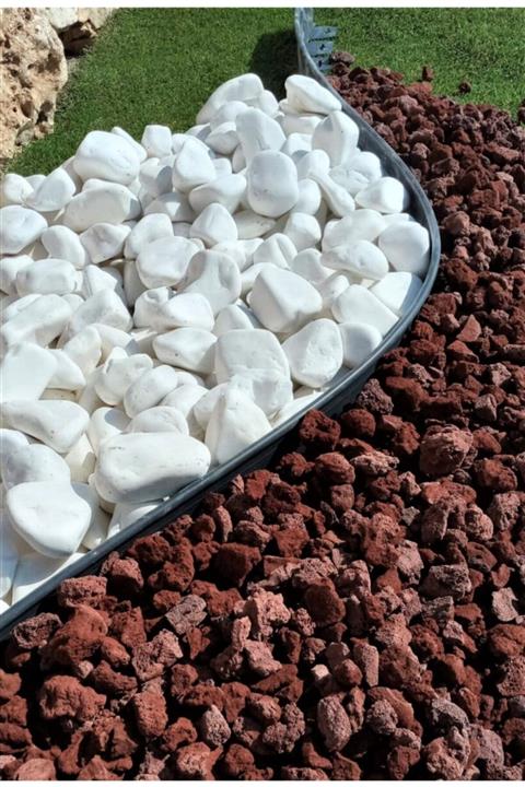 Ekodoğa Çim Ayırıcı 10 Metre Siyah Renk Çim Sınırlayıcı Taş Toprak Ayıracı Çim Taş Toprak Bariyeri