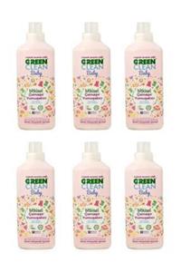 U Green Clean Green Clean Baby Organik Çamaşır Yumuşatıcı 1000ml 6lı Set