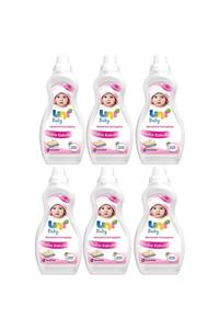 Uni Baby Konsantre Yumuşatıcı Pudra Kokulu 1200 Ml X 6 Adet