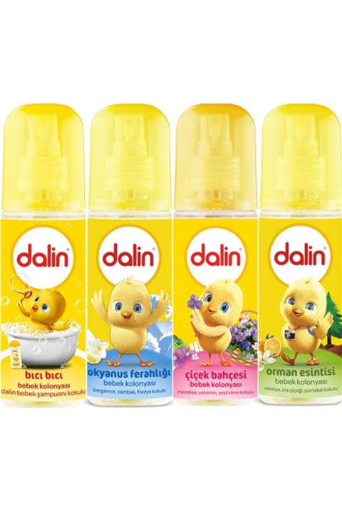 Dalin Bebek Kolonya Seti 150ml 4'lü Avantaj Paketi