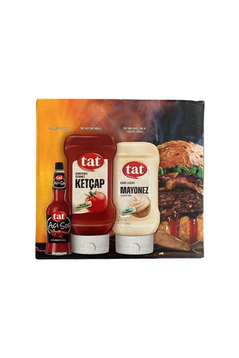 Tat Ketçap [390g] + Mayonez [210g] + Acı Sos [100ml]