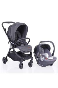 Kraft Onyx Travel Sistem Bebek Arabası Dark Grey