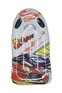 HOT WHEELS Çok Renkli Lisanslı Yüzme Yardımcısı Yatay Simit Şişme Surf Board 8699329720014