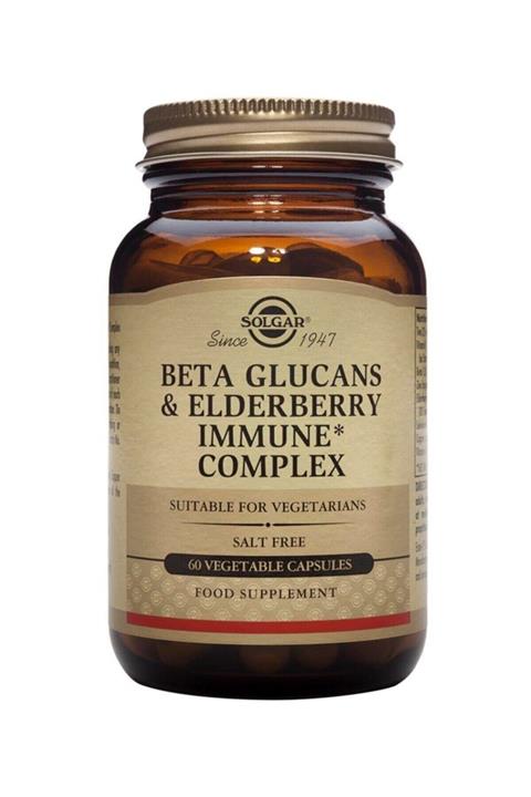 Solgar Beta Glucans & Elderberry Immune Complex 60 Kapsül