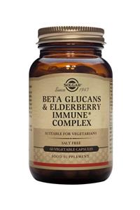 Solgar Beta Glucans & Elderberry Immune Complex 60 Kapsül