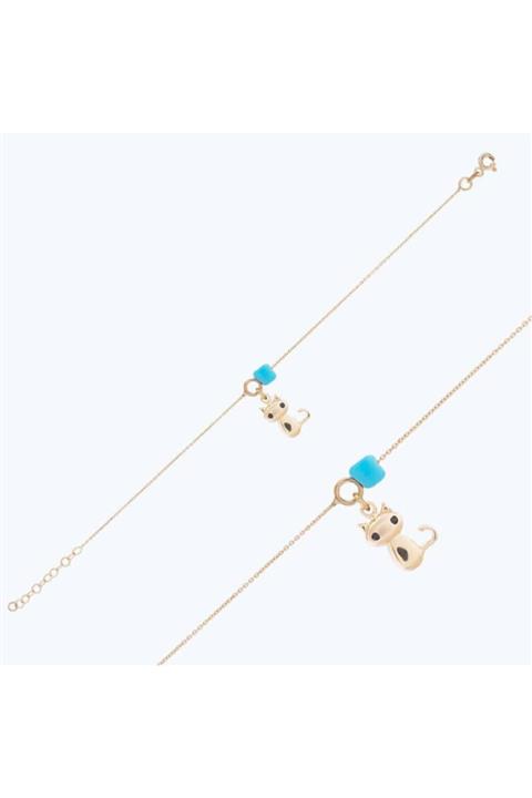 Altınbaş Altın Kedi Halhal