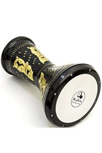 Rhythm 4050 Percussıon Darbuka Siyah Dövme Gold (lüks Kılıf Hediyeli)