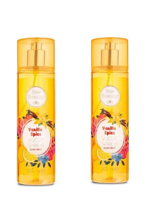 Bee Beauty Vanilla Spice Vücut Spreyi 200 ml (2 Adet Set)