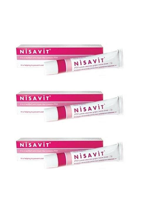 Nisavit Göğüs Ucu Bakım Kremi 22gr 3 Adet