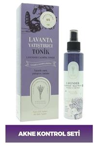 Dr. Lavender Akne Kontrol Seti Lavanta Yağlı Yatıştırıcı Tonik 250 Ml + %100 Doğal Gül Ve Lavanta Hidrosol