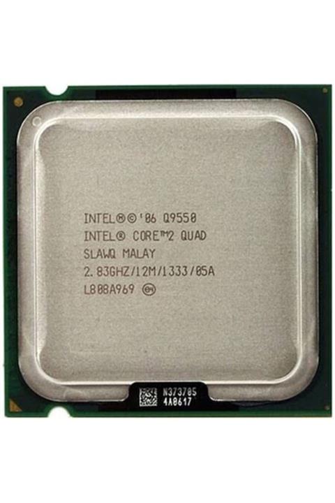 Intel Core 2 Quad Işlemci Q9550 12m Cache, 2.83 Ghz, 1333mhz Fsb