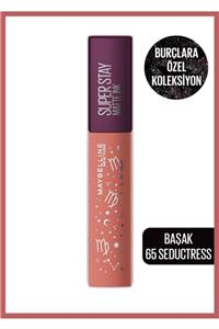 Maybelline New York Super Stay Matte Ink Zodiac Likit Mat Ruj- 65 Seductress (başak)