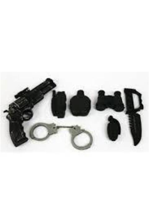 Beyaz Toys Polis Seti Kelepçeli 7 Parça