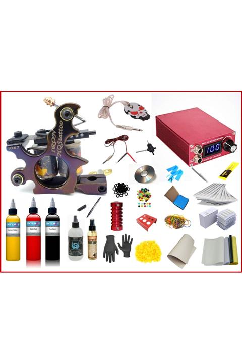 Matrixline Xl-699 Profesyonel Intenze Dövme Makinası Seti