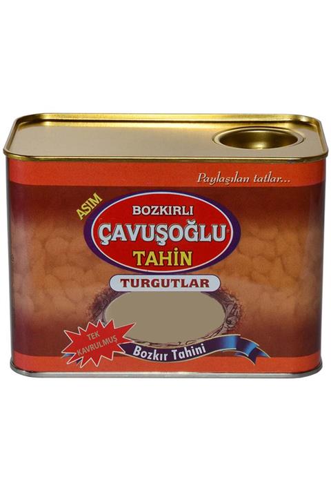 Çavuşoğlu Odun Ateşinde Beyaz Tahin Kepeksiz Teneke 820g