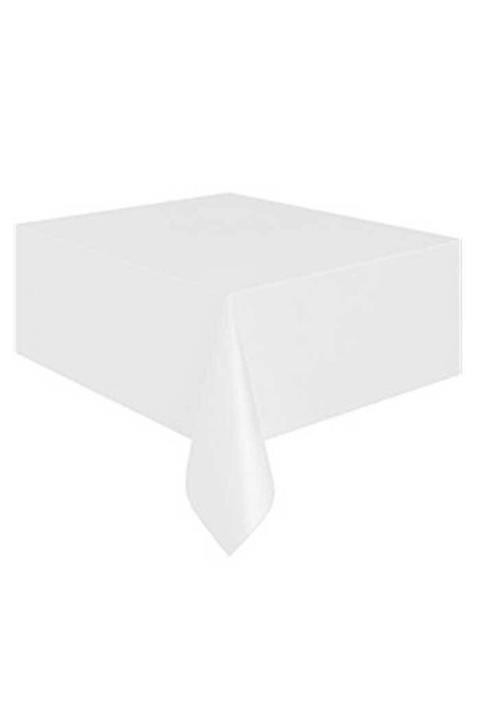 Partioutlet Beyaz Masa Örtüsü 137 X 180 Cm
