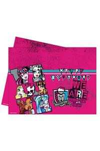 RENGİNN Monster High Temalı Plastik Masa Örtüsü 120x180 Cm