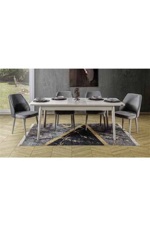 CaddeYıldız Floransa Yemek Masası Takımı