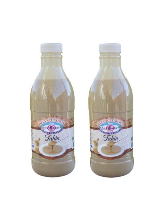HELVACI TAHSİN Meşhur Muğla Tahini 2x 980 Gram Gökova Altın Susamından