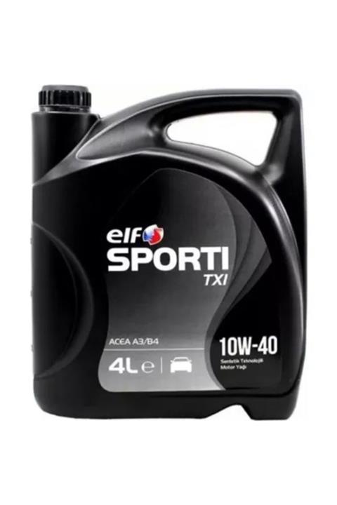 ELF Sporti Tx1 10w-40 4 Litre Motor Yağı Benzin , Lpg . Dizel