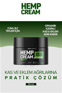 Hemp cream by Bubbly Kenevir Yağlı Ağrı Ve Masaj Kremi