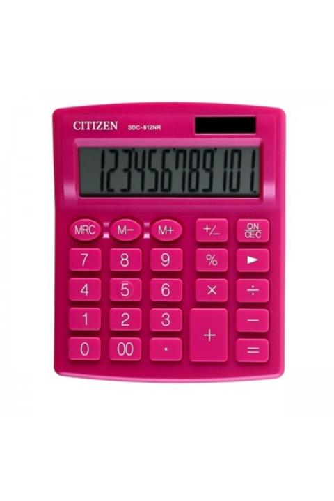 Citizen Sdc-812nrpke Hesap Makinesi-pembe