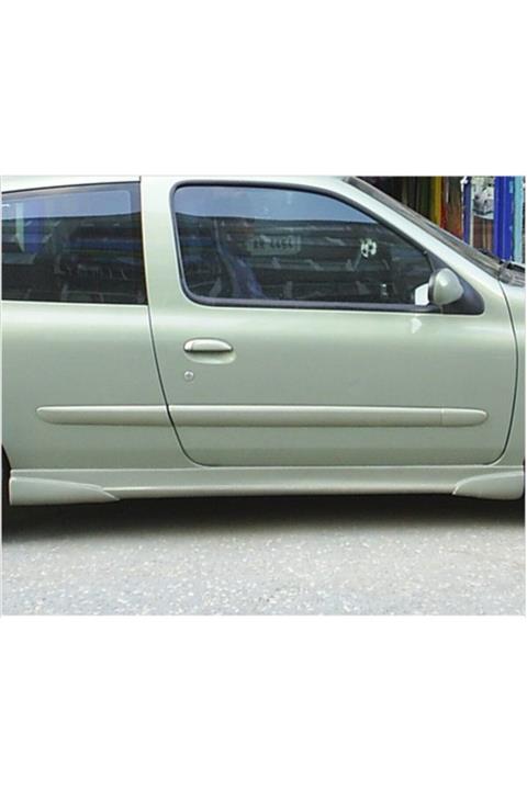 NilparTuning Renault Clio 2 Yan Marşpiyel Takımı Fiber Boyasız