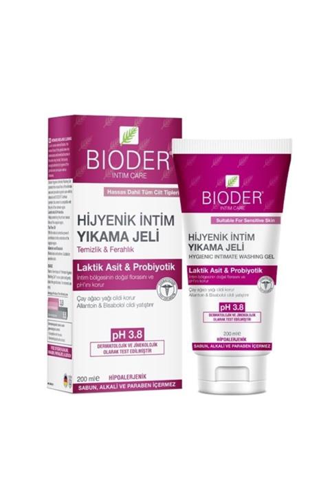 Bioder Hijyenik Intim Yıkama Jeli 200 ml