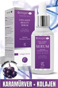 RC COSMETİCS COLLAGEN LIFE Gözenek Sıkılaştırıcı Karamürver İçerikli C Vitamini- Kolajen Cilt serumu 50ML