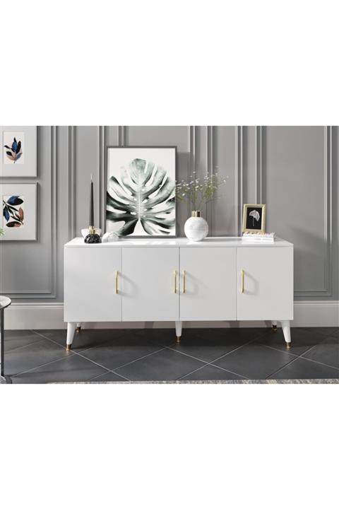 KZNHOME Yağmur Çok Amaçlı Modern Konsol - Tamamı 1. Kalite Mdf