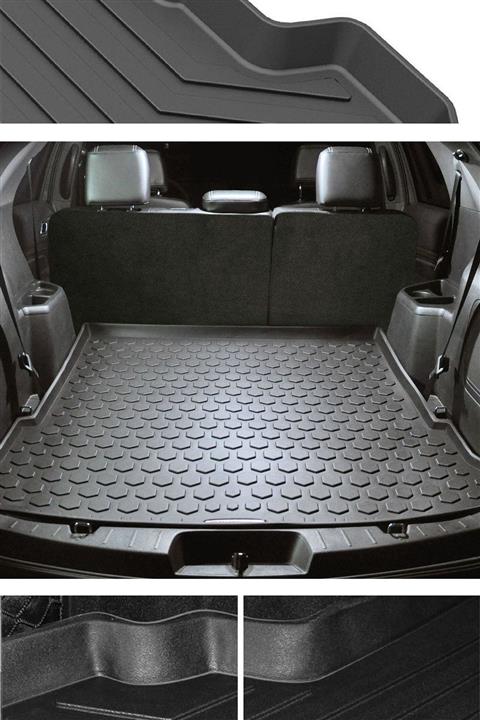 3D Dacia Dokker 2020 Model A Kalite  Bagaj Havuzu