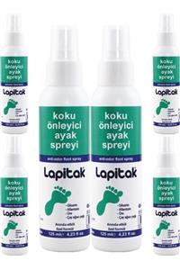 Lapitak Koku Önleyici Ayak Spreyi 125 ml (6 Kutu)